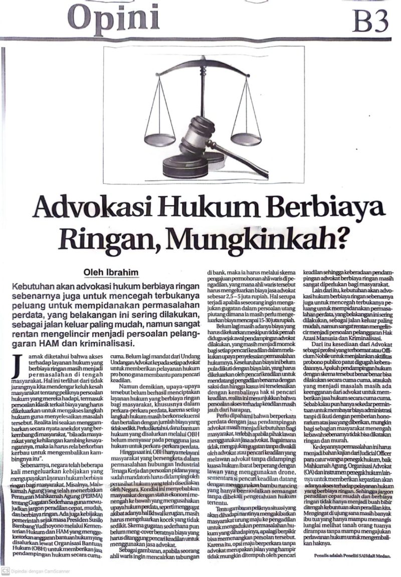 Tulisan Terbit Di Surat Kabar Waspada Medan