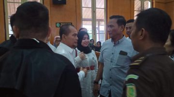 Sidang Dakwaan Dugaan Kasus Korupsi Pengadaan APD Covid-19 di Dinas Kesehatan Sumatera Utara