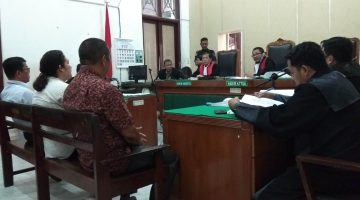 Sidang Dugaan Kasus Korupsi Proyek Tempat Pemakaman Umum (TPU)