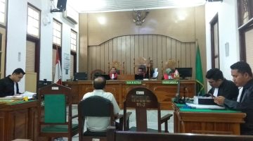 Sidang Lanjutan Pemeriksaan Saksi Dugaan Kasus Korupsi TPU Kab. Karo