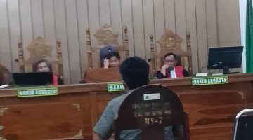 Sidang Dugaan Perkara Korupsi Dana Desa di Kabupaten Karo